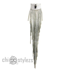 Chi Choker avec Metal Fringe (Custom Commission)