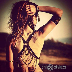Chi Harness/Suspender with Chains
